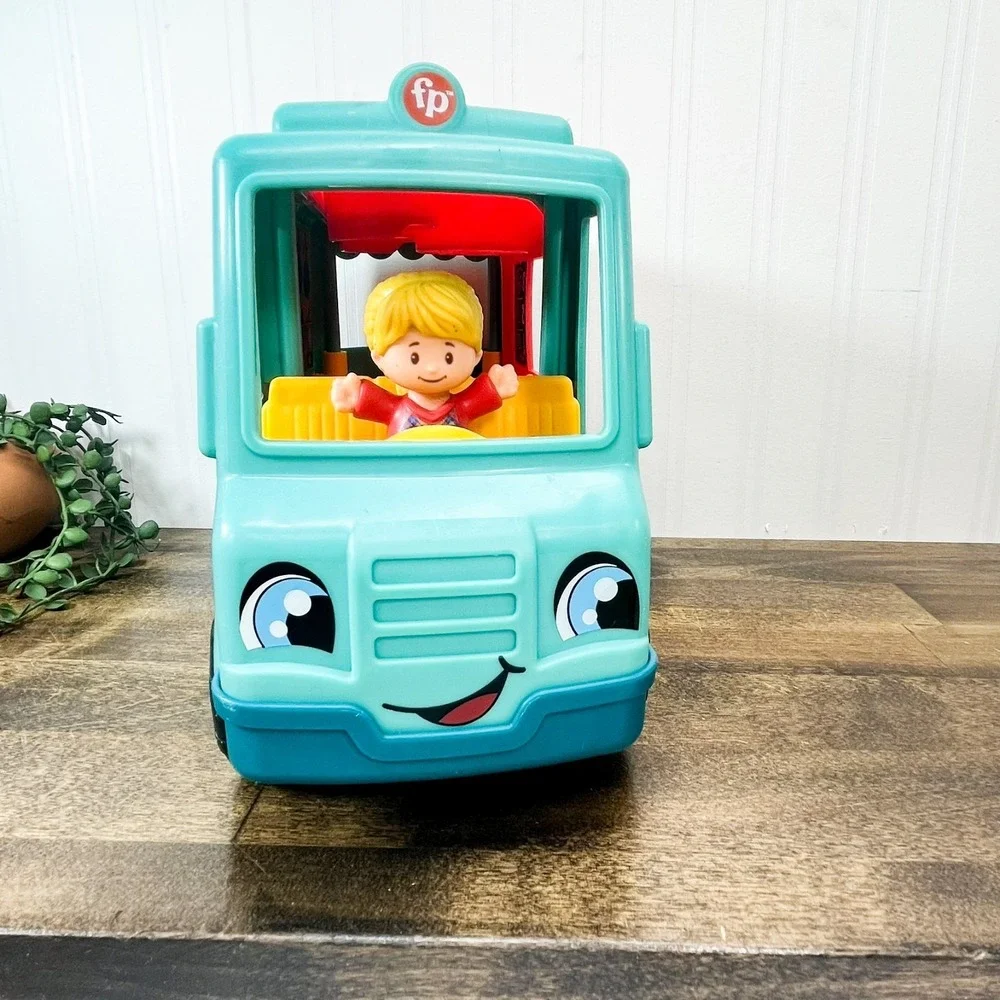 Fisher Price Little People Serve It Up Taco Food Truck‎ Musical Vehicle w/ 2 ppl